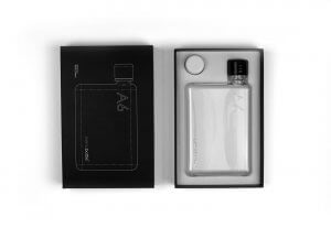 The A6 Memobottle in case